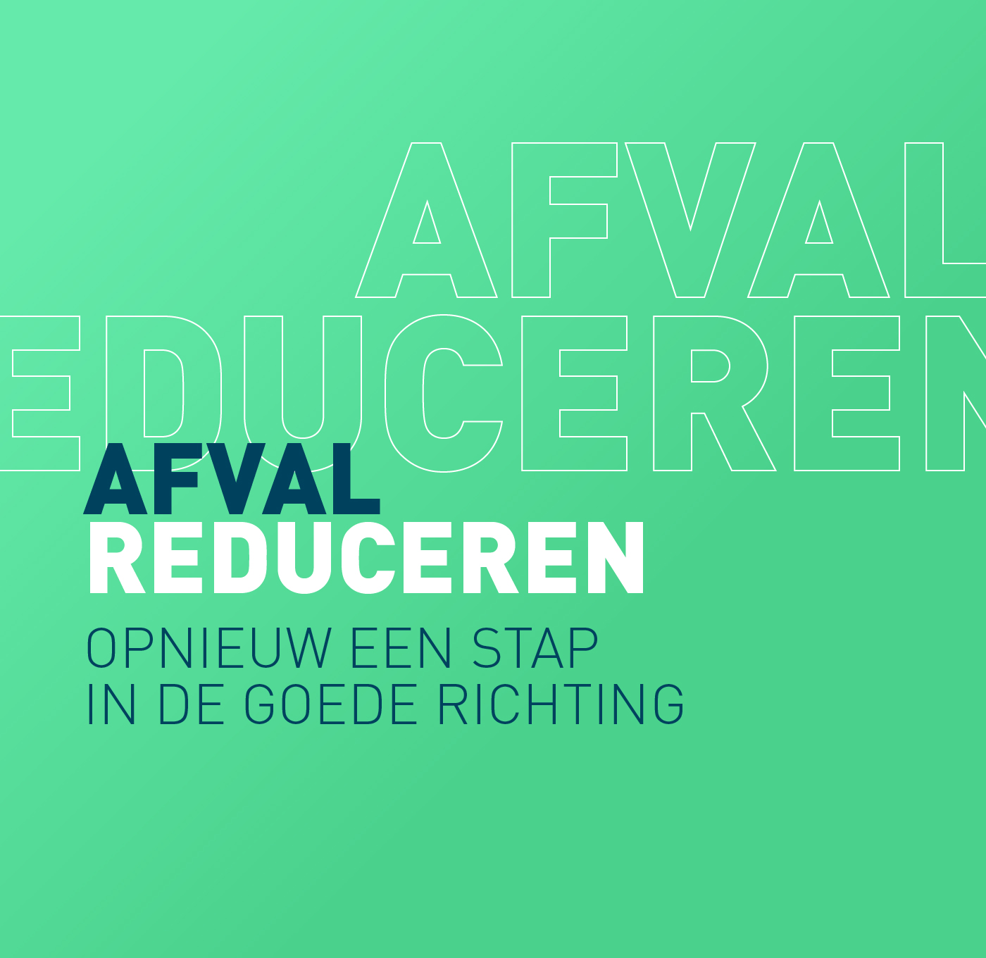 Afval reduceren