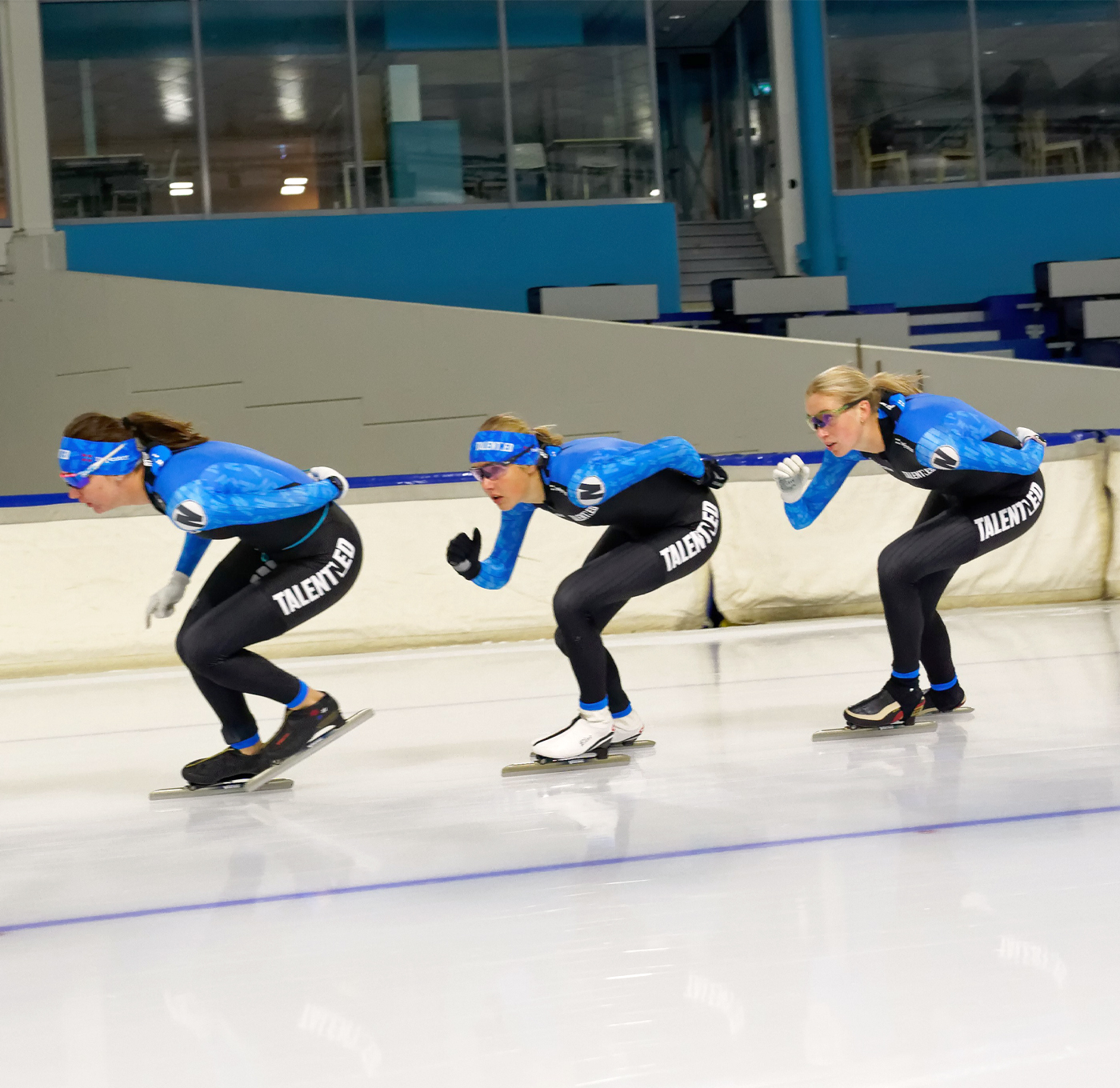 Schaatstalent Eline Jansen