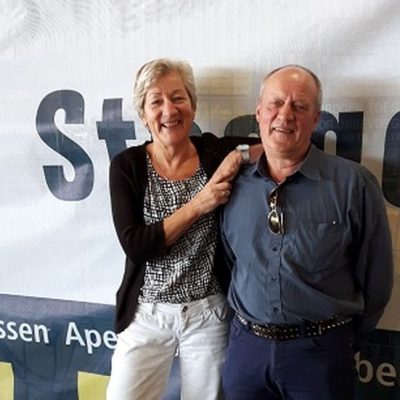 Wim en Joke nemen afscheid