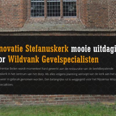 Stefanuskerk Beilen project Wildvank Gevelspecialisten